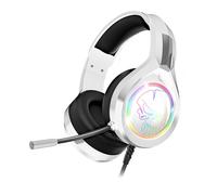 Auriculares Gaming SPIRIT OF GAMER Pro H8 RGB Blancos Jack 3.5mm