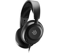 SteelSeries Arctis Nova 1 - Cascos Gaming Con Cable Multisistema - Controladores Hi-Fi - Audio espacial 360° - Almohadillas de espuma con memoria - Ultraligeros - PC, PS5, PS4, Xbox - Negro