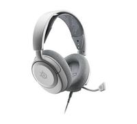 SteelSeries Arctis Nova 1 - Cascos Gaming Con Cable Multisistema - Controladores Hi-Fi - Audio espacial 360° - Almohadillas de espuma con memoria - Ultraligeros - PC, PS5, PS4, Xbox - Blanco