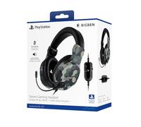 Auriculares Gaming Stereo PS4 Bigben - Camuflaje Verde