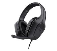 Auriculares Gaming Trust 24990 Gxt 415 Zirox Black, Aislamiento Y Micrófono