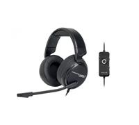 Fonestar Auriculares Gaming WIN – Micrófono, Jack 3,5 mm, Control volumen cable 2 m – Negros