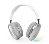 AURICULARES GEMBIRD BHP-LED-02-W BLANCO MICROFONO BT