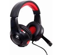 Auriculares Gembird GHS-U-5.1-01 con cable USB 5.1 Gaming Micrófono Negro Rojo