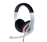 Auriculares con Micrófono GEMBIRD MHS-03-WTRDBK Blanco