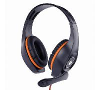Gembird GHS-05-O Auriculares Gaming Multiplataforma Negros