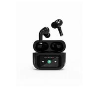 Auriculares gembird tws-lcd-anc-01-bk negro