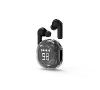 Auriculares Gembird inalámbricos Bluetooth TWS con indicador LCD y modo llamadas
