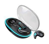 Auriculares genéricos - Auriculares de oído abierto para dormir con conducción ósea, auriculares intraurales con supresión de ruido, invisibles para auriculares ligeros para conducción