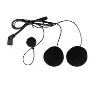 Auriculares genéricos para micrófono, de comunicaciones de Motores, Resistente al Agua de Audio, Alta sensibilidad de Ruido reducido, 10 Pines para Sonido Claro y Viajar, 30,31 Pulgadas