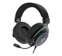 Auriculares GENESIS con cable, sonido 7.1 virtual, micrófono, RGB, negros