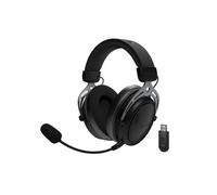 Auriculares Genesis Toron 706 inalámbricos Bluetooth y RF para gaming con micrófono negro