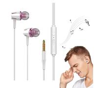 Auriculares Glow In Ear TPE 145x105x10mm Versión mejorada | Auriculares de doble membrana, llamadas musicales inmersivas sin ruido | Sonido envolvente Audio resplandor en la oscuridad, dispositivos de