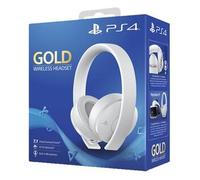 Sony - Auriculares Gold Inalámbricos, Color Blanco (PS4)