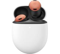 Auriculares Google Pixel Buds Pro en la oreja de coral