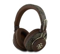 Auriculares Guess GUBHS72P4FC4M inalámbricos Bluetooth 5.3 con cancelación de ruido marrón