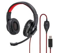 Auriculares Hama HS-USB400 Negro