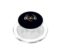 Auriculares Heartbeat Music Lover DJ Sound Wave PopSockets PopGrip para MagSafe