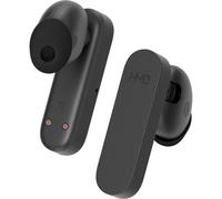 HMD Amped Buds - Auriculares in-Ear inalámbricos Bluetooth con Banco de energía Integrado (Hybrid ANC, ENC, hasta 95 Horas de reproducción, USB-C, IP54), Color Negro
