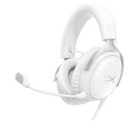 HyperX Cloud III - Auriculares para Juegos con Cable, PC, PS5, Xbox Series X|S, Controladores en ángulo de 53 mm, DTS, Espuma viscoelástica, Marco Duradero, micrófono Ultra Transparente de 10 mm