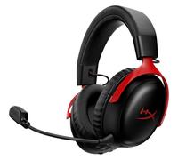 Auriculares HyperX Cloud III S Wireless 2.4GHz/Bluetooth con micrófono y audio espacial Negro/Rojo