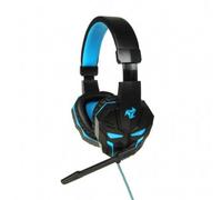 Auriculares iBox X8 con cable Gaming Jack 3,5 mm y USB Retroiluminados Biaurales Negro y Azul