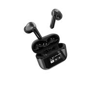 Energy Sistem Display ANC Auriculares True Wireless Bluetooth con Cancelación Activa de Ruido Negros