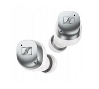 Sennheiser MOMENTUM True Wireless 4 auriculares inteligentes - Bluetooth 5.4, sonido nítido, diseño cómodo, 30 horas de autonomía y cancelación de ruido activa adaptativa - blanco plata