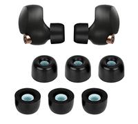 Auriculares In-Ear de Repuesto de 3 Pares Compatibles con Sony WF-1000XM4, Tapones Acolchados In-Ear Ear Earphones (L, Negro)