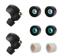 Auriculares In-Ear Reemplazo, Recambio Memory Foam Ear Buds, Memoria de Espuma Comodidad Extrema Almohadillas para Auriculares Compatible con WF-1000XM4, 3 Pares (S/M/L), Negro