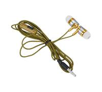 Auriculares in-ear universales con micrófono jack para teléfono móvil, estéreo, para disfrutar de la música (amarillo, talla única)
