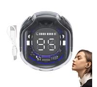 Auriculares In-sauriculares inalámbricos, compactos y verdaderamente inalámbricos | Auriculares intraaurales de alta fidelidad, su aislamiento acústico estéreo con estuche de carga para