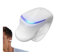 Auriculares inalámbricos abiertos - Clip de 0.87 pulgadas | Silicona ABS - Auriculares deportivos al aire de un solo oído con cancelación de ruido, ligeros y seguros para correr, ciclismo, viagg