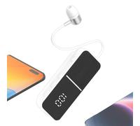 Auriculares Inalámbricos Anti-Bruit | Auriculares Con Reducción De Ruido Y Clip Para Solapa | Auriculares Deportivos Con Pantalla Digital - Para Viaje Deporte Trabajo Carreras Entrenamiento Negocios