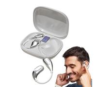 Auriculares inalámbricos - Auricales sobre los deportes sobre la oreja | Auriculares livianos para juego de viajes de motocicleta que ejecuta el ciclismo de avión del gimnasio 5.91 pulgadas de metal A