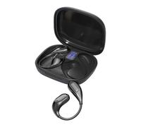 Auriculares inalámbricos - Auricales sobre los deportes sobre la oreja | Auriculares livianos para juego de viajes de motocicleta que ejecuta el ciclismo de avión del gimnasio 5.91 pulgadas de metal A