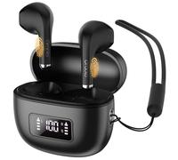 Auriculares Inalámbricos, Auriculares Bluetooth 5.4 In Ear Audifonos Inalambricos con 4 ENC Cancelacion de Ruido Mic, 50H HiFi Estéreo Cascos, Control Táctil IPX7 Impermeable para iPhone Android iOS