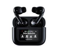 Auriculares inalámbricos - Auriculares Deep Bass, Auriculares Deportivos de batería Larga | Auriculares Inteligentes con Pantalla táctil, Auriculares inalámbricos con cancelación de Ruido