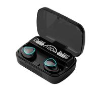 Auriculares inalámbricos - Auriculares deportivos portátiles, auriculares impermeables | para correr, gimnasio, viajes, fitness de larga duración, estéreo en grabación, conectores de audio con