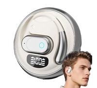 Auriculares inalámbricos: auriculares estéreo de oído abierto, auriculares con llamada clara | Sonido envolvente para motociclistas, camioneros, ciclismo, juegos de entrenamiento, avión, correr
