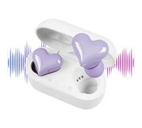 Auriculares Inalámbricos - Auriculares Impermeables En Forma De Corazón | Auricularess Con Cancelación De Ruido | Auricularess In-Ear Bluetõoth 5.3 IPX3 Con 8 H Reproducción