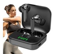 Auriculares inalámbricos - Auriculares In-ear con cancelación de ruido con micrófono incorporado, sonido claro y optimización de graves, ideales para viajes, fitness, deportes, uso doméstico o