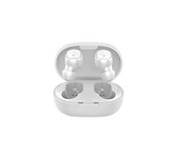 Auriculares Inalámbricos Auriculares inalámbricos portátiles Auriculares de botón a Juego de Colores Macaron Bluetooth 5.0 ABS Medios de Entretenimiento Trabajadores (White, One Size)
