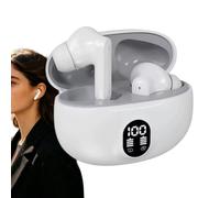 Auriculares Inalámbricos Auriculares Portátiles Recargables Con Reducción | Intra-Auriculares Inalámbricos Para Hombres Trabajo Gimnasio Deportes Carreras Senderismo Natación Juegos Streaming En Vivo