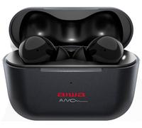 Auriculares inalámbricos auténticos EBTW-888ANC/BK (negros) - AIWA