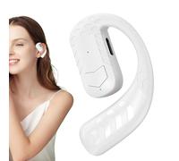 Auriculares inalámbricos Bluet de un Solo oído, Altavoz de de Cobre de 14,2 mm, batería de 180 mAh, Tiempo de conversación de 15 a 20 Horas, Carga rápida Tipo C, Auricular Giratorio de