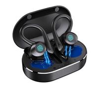 Auriculares inalámbricos Bluetooth 1 - Auriculares con cancelación de ruido y estuche de carga