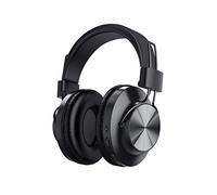 Auriculares inalámbricos Bluetooth 5.0 con batería de 30 horas, radio FM, reproductor de MP3, micro SD/TF con controladores de graves profundos de 1.57 pulgadas, micrófono premium, auriculares
