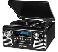 Victrola Auriculares inalámbricos para-968 – Bluetooth 5.0, táctil, micrófono, reducción ruido 3D