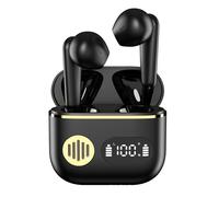 Auriculares inalámbricos Bluetooth 5.3, auriculares intrauditivos con cancelación de ruido y vibrador óseo totalmente cerrado para un sonido puro.